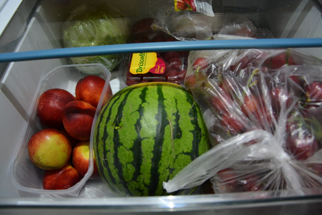 Obst im Kühlschrank