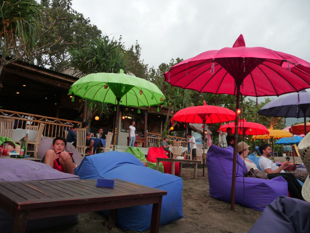 Strandbar auf Bali